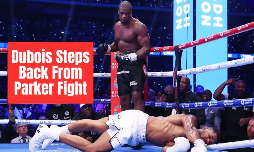 Dubois Steps Back From Parker Fight