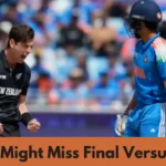 Henry Might Miss Final Versus India 