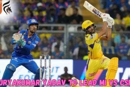 Suryakumar Yadav To Lead MI Vs CSK 