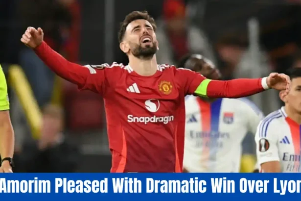 Amorim Pleased With Dramatic Win Over Lyon