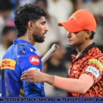 Pahalgam Terror Attack: SRH and MI Players Carry Black Armbands 