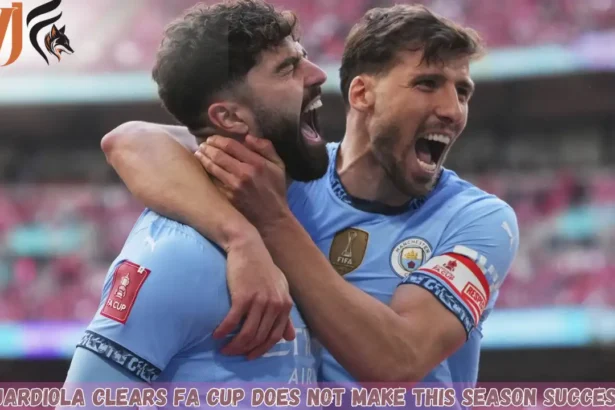 Guardiola Clears FA Cup Does Not Make This Season Success 