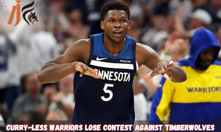 Curry-Less Warriors Lose Contest Against Timberwolves