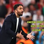 Amorim Does Not Wish to Quit After Europa Legaue Setback 