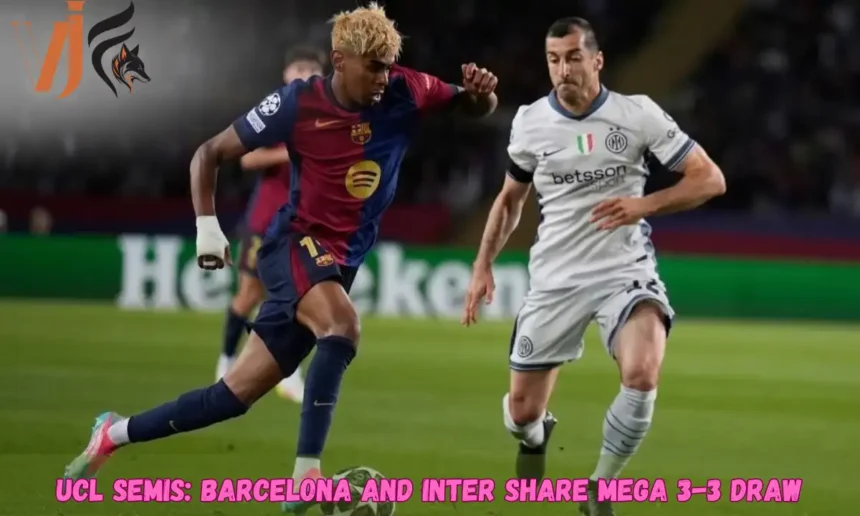 UCL Semis: Barcelona and Inter Share Mega 3-3 Draw