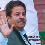 Shukla To Possibly Serve as Interim BCCI President for Three Months