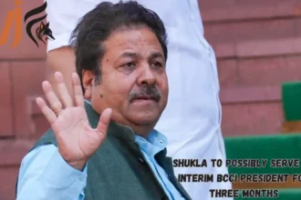 Shukla To Possibly Serve as Interim BCCI President for Three Months