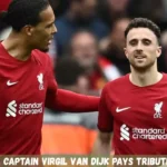 Liverpool Captain Virgil van Dijk Pays Tribute to Jota 